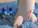 LingMo Palworld Chillet Inspired Furry Toy - Cute Ice Dragon Long Sleeve (5)
