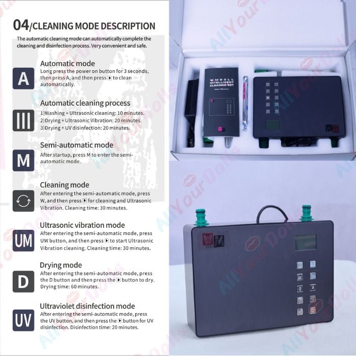 Clean+Dry+UV disinfect Set