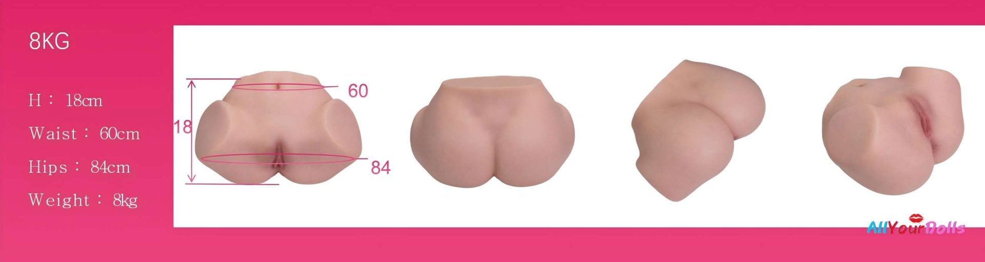 Silicone Torso Hip