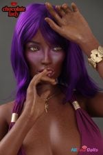 Aim Dark Chocolate Silicone Sex Doll