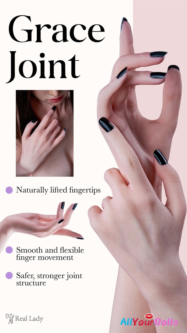 Real Lady Grace Joint Hand Upgrade – Enhanced Finger Articulation & Realistic Movement