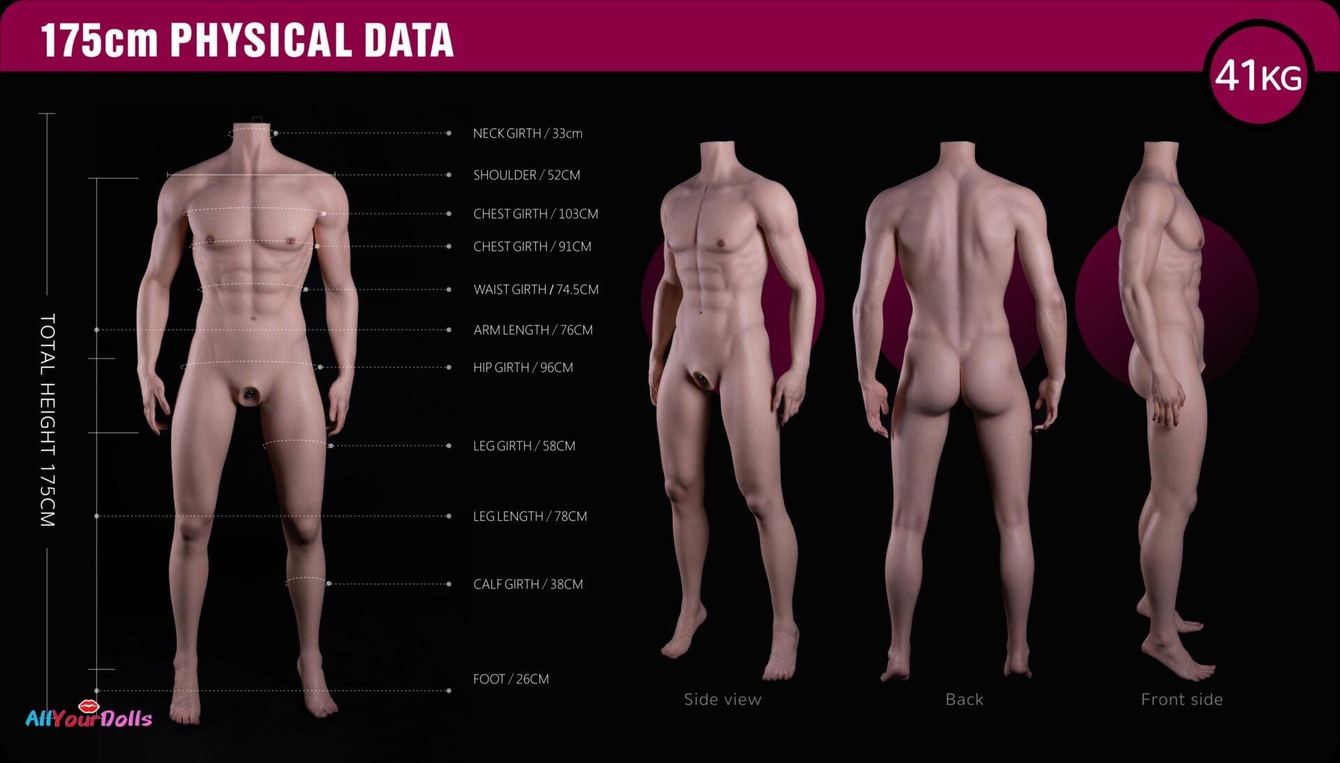 Male Silicone Sex Doll
