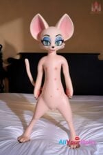 Furry Silicone Bat Doll