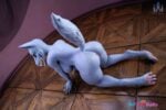 Fur Fapdolls Velkara Wolf Girl G-Cup #SZ18 -140cm(4ft7) Silicone Sex Doll -Dolls Castle Furry Sex Doll - Image 11