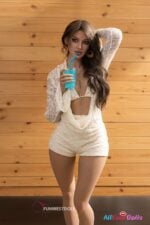 TPE Sex Doll 159cm (5ft3) A Cup Skylar | FunWest Doll - Image 9