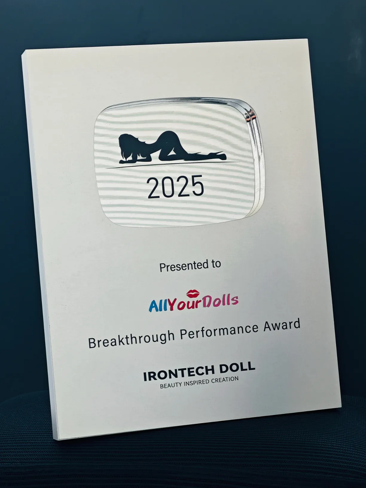 Irontechdoll-2025 Breakthrough Performance Award-AllYourDolls