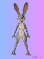 【EU-In Stock】Full Silicone Sex Doll Rabbitie 120cm (3ft11) C-Cup