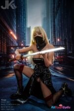 Light Tan Ninja Girl (Head JK3 / Body JK6) - JK Doll - Image 9