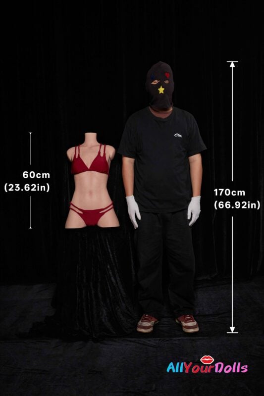 Flat Chest Sex Torso without Head