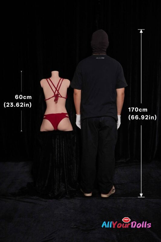 Flat Chest Sex Torso without Head