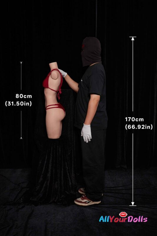 flat chest sex torso without head
