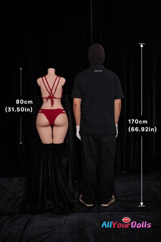 flat chest sex torso without head