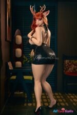 Cerina 170cm G Cup Fawn Girl Sex Doll with Nipple Channels - Moonvale Doll - Image 24