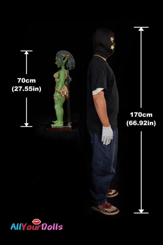 Mini Sex Doll Si70cm AT Kaela(Green) (25)