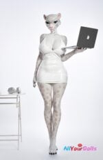 165cm D Cup Silicone Furry Sex Doll Velara-Moonvale Doll - Image 34