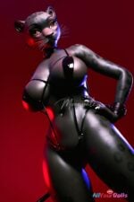 Velara 165cm D Cup Black Panther Silicone Furry Doll with Movable Jaw - Moonvale Doll - Image 36