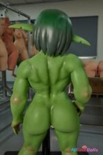SiF 120cm (3ft11) Green Goblin Barza Fantasy Sex Doll - Climax - Image 26