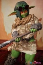 SiF 120cm (3ft11) Green Goblin Barza Fantasy Sex Doll - Climax - Image 15