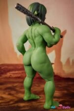 SiF 120cm (3ft11) Green Goblin Barza Fantasy Sex Doll - Climax - Image 8