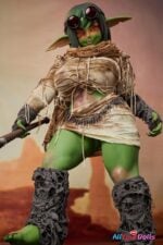 SiF 120cm (3ft11) Green Goblin Barza Fantasy Sex Doll - Climax - Image 20