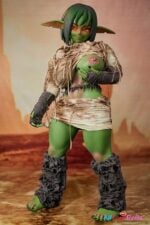 SiF 120cm (3ft11) Green Goblin Barza Fantasy Sex Doll - Climax - Image 17