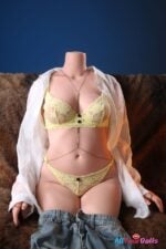 B8 Silicone Head + S53 TPE Body Sex Doll Torso (LightTan) - Firedoll - Image 8