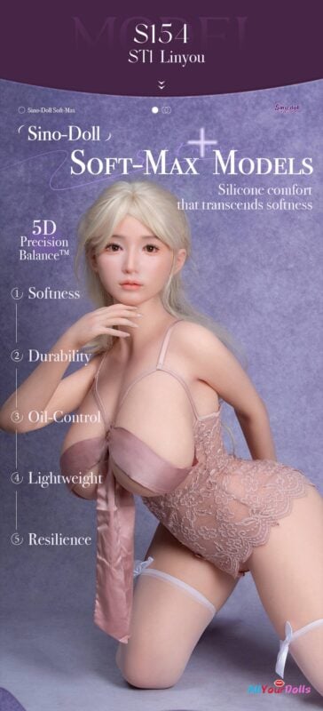 Big Boobs Sex Doll Sino-Doll Soft-Max-S154+ST1 Linyou R+S effect (22)