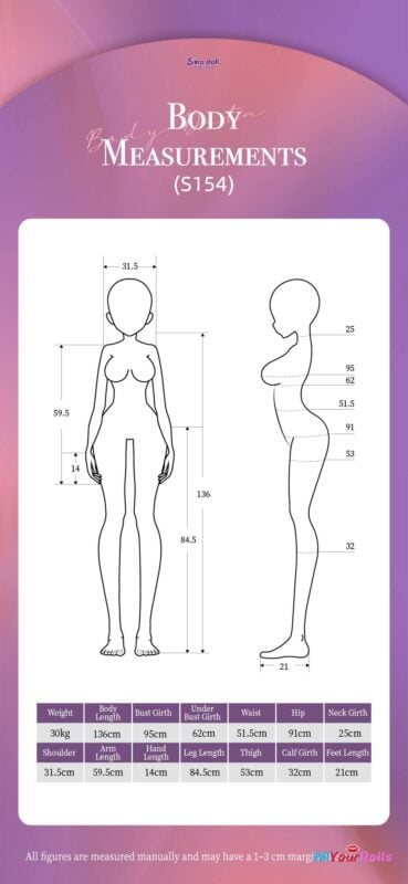 Big Breast Sex Doll Sino-Doll Soft-Max-S154+S62 Lintong R+Seffect (18)