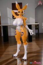Renamon Fox Sex Doll-Dolls Castle®-140cm 4ft7in-C Cup-Full Silicone Furry Sex Doll - Image 23