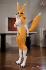 Renamon Fox Sex Doll-Dolls Castle®-140cm 4ft7in-C Cup-Full Silicone Furry Sex Doll - Image 9