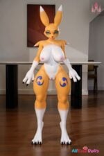 Renamon Fox Sex Doll-Dolls Castle®-140cm 4ft7in-C Cup-Full Silicone Furry Sex Doll - Image 2