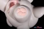 Glutinous Rice White Bear 21cm (8.3") Full Silicone Mini Masturbator - Lingmo - Image 10