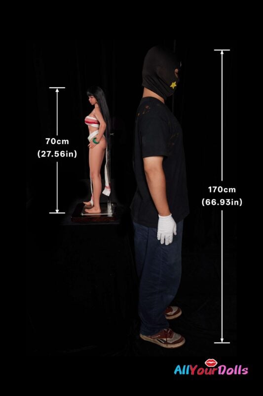 Mini Sex Doll Si70cm MO Roxy (Black)-CLM(Climax Doll) (23)