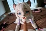Lyora 155cm (5'1) B Cup Leopard Girl Silicone Sex Doll - Moonvale Doll - Image 12