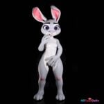Rabbit 140cm Elite Furry Silicone Sex Doll - Lingmo - Image 5