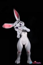 Rabbit 140cm Elite Furry Silicone Sex Doll - Lingmo - Image 4