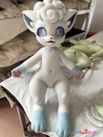 Six-Tailed Evolution Fox 53cm Elite Furry Silicone Sex Doll - Lingmo