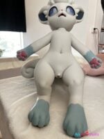 Six-Tailed Evolution Fox 53cm Elite Furry Silicone Sex Doll - Lingmo - Image 5